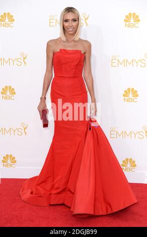 Giuliana Rancic bei der EMMY Awards 2014, Nokia Live, Los Angeles. Stockfoto