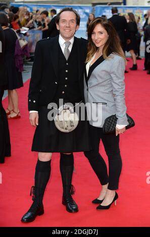 Ben Miller und Jessica Parker bei der Premiere von What We Did on Odeon West End Cinema, Leicester Square, London Stockfoto