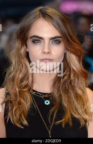 Cara Delevingne bei der Gala-Vorführung für Face of an Angel während des 58. BFI London Film Festival im Odeon West End Cinema, Leicester Square, London. Stockfoto