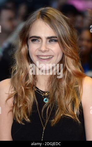 Cara Delevingne bei der Gala-Vorführung für Face of an Angel während des 58. BFI London Film Festival im Odeon West End Cinema, Leicester Square, London. Stockfoto