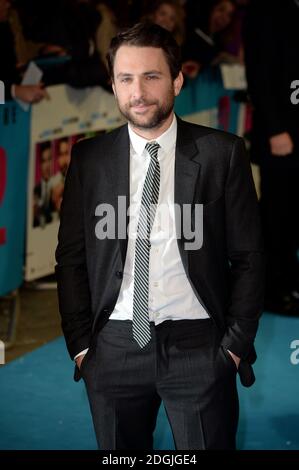 Charlie Day bei der Premiere von Horrible Bosses 2, Odeon West End Cinema, Leicester Square, London. Stockfoto