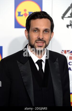 Dynamo bei der Ankunft bei den British Comedy Awards 2014 in den Fountain Studios, Wembley, London Stockfoto