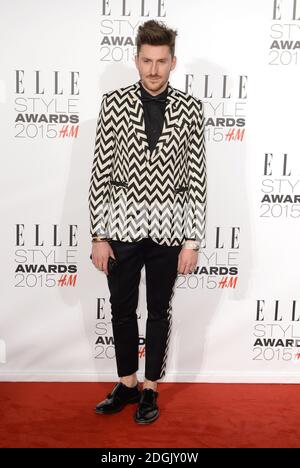 Henry Holland nimmt an den Elle Style Awards 2015 Teil, die im Sky Garden, dem Walkie Talkie Tower in der Fenchurch Street, London, stattfinden Stockfoto