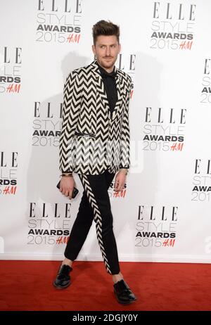 Henry Holland nimmt an den Elle Style Awards 2015 Teil, die im Sky Garden, dem Walkie Talkie Tower in der Fenchurch Street, London, stattfinden Stockfoto