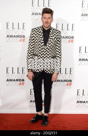 Henry Holland nimmt an den Elle Style Awards 2015 Teil, die im Sky Garden, dem Walkie Talkie Tower in der Fenchurch Street, London, stattfinden Stockfoto