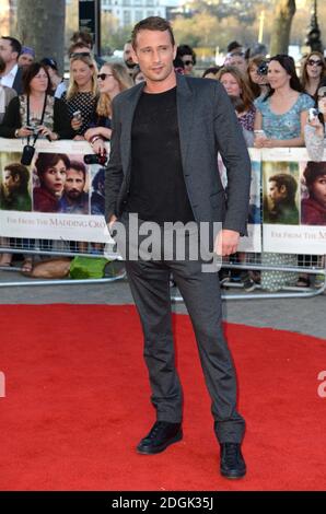 Matthias Schoenaerts bei der Far From The Madding Crowd Weltpremiere, BFI Southbank, London. Stockfoto