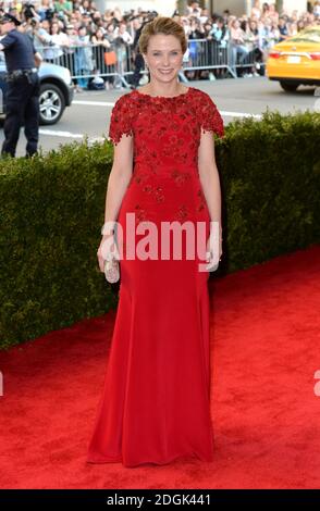 Marissa Mayer beim Metropolitan Museum of Art Met Gala, in New York City, USA. (Obligatorisches Guthaben: Doug Peters/EMPICS Entertainment) Stockfoto