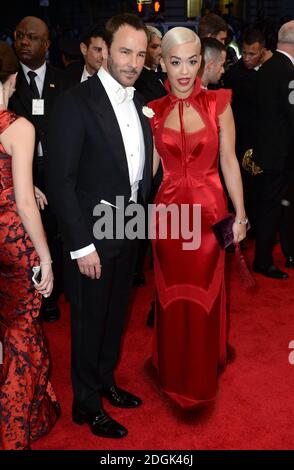 Rita Ora und Tom Ford besuchten das Metropolitan Museum of Art Met Gala in New York City, USA. (Obligatorisches Guthaben: Doug Peters/EMPICS Entertainment) Stockfoto