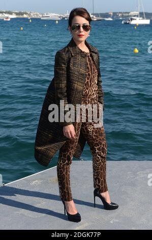 Noomi Rapace nimmt an der Callas Photocall Teil, die während des 68. Festival de Cannes im Majestic Beach in Cannes, Frankreich stattfindet (obligatorische Gutschrift: Doug Peters/EMPICS Entertainment) Stockfoto