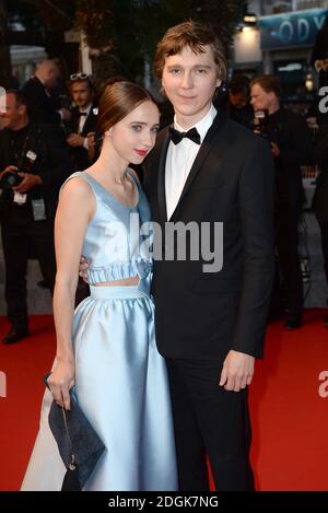 Zoe Kazan und Paul Dano bei der Gala-Premiere für die Jugend im Palais de Festival in Cannes. Teil der 68. Filmfestspiele von Cannes. Stockfoto