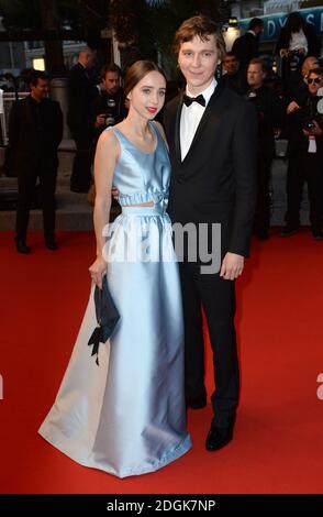 Zoe Kazan und Paul Dano bei der Gala-Premiere für die Jugend im Palais de Festival in Cannes. Teil der 68. Filmfestspiele von Cannes. Stockfoto