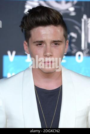 Brooklyn Beckham auf dem roten Teppich bei den MTV Video Music Awards 2015 im Microsoft Theater, Los Angeles. Bild Kredit sollte Doug Peters / EMPICS Entertainment lesen Stockfoto