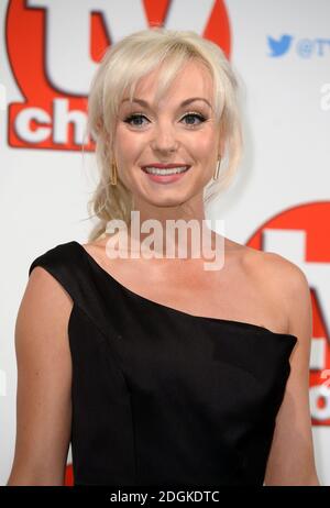 Helen George bei der Ankunft bei den TV Choice Awards 2015, The Park Lane Hilton, London. Stockfoto