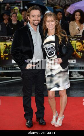 Richard Hammond und Amanda Etheridge bei der Premiere von Sicario am Empire Leicester Square in London Stockfoto