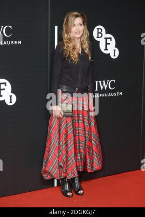 Natascha McElhone besucht das BFI Luminous Gala Dinner Teil des British Film Institutes London Film Festival, London Bildnachweis sollte lauten: Doug Peters/ EMPICS Entertainment Stockfoto