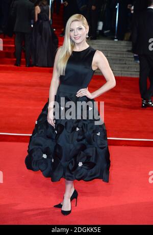 Katheryn Winnick bei der Weltpremiere von Spectre in der Royal Albert Hall in London. Stockfoto