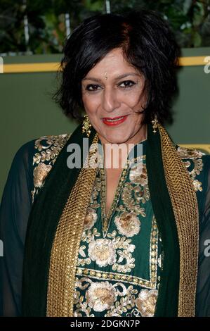 Meera Syal Teilnahme an den London Evening Standard Theatre Awards, die am 22. November 2015 im Old Vic Theatre, London, verliehen wurden. Stockfoto