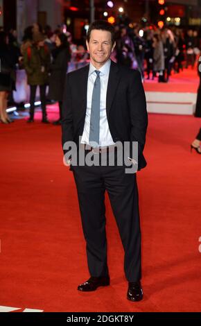 Mark Wahlberg bei der Heimpremiere von Daddy im Vue West End Cinema in Leicester Squaure, London. Stockfoto