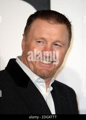 Steve Collins bei der Europa-Premiere von Creed im Empire Cinema am Leicester Square in London. Stockfoto