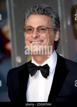 Mark Mangini nimmt an den EE British Academy Film Awards im Royal Opera House, Bow Street, London Teil. EMPICS Entertainment Foto. Bilddatum: Sonntag, 14. Februar 2016. Bildnachweis sollte lauten: Doug Peters/ EMPICS Entertainment Stockfoto