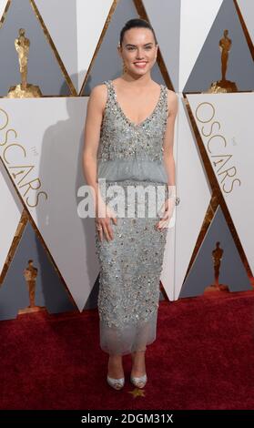 Daisy Ridley bei den 88. Academy Awards im Dolby Theater in Hollywood, Los Angeles, CA, USA, 28. Februar 2016. Stockfoto