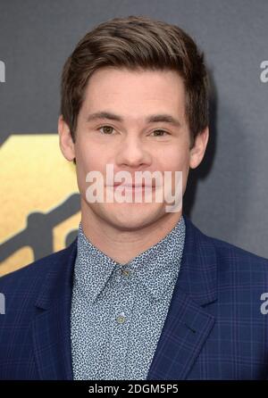 Adam Devine bei den MTV Movie Awards 2016, Warner Bros Studios, Burbank, Los Angeles. Bildnachweis sollte lauten: Doug Peters/EMPICS Entertainment Stockfoto