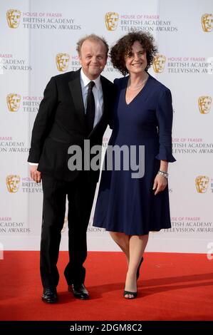 Toby Jones bei den House of Fraser BAFTA TV Awards 2016 in der Royal Festival Hall, Southbank, London. Stockfoto