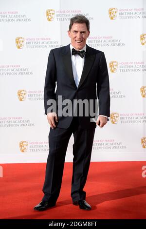 Rob Brydon bei den House of Fraser BAFTA TV Awards 2016 in der Royal Festival Hall, Southbank, London. Stockfoto
