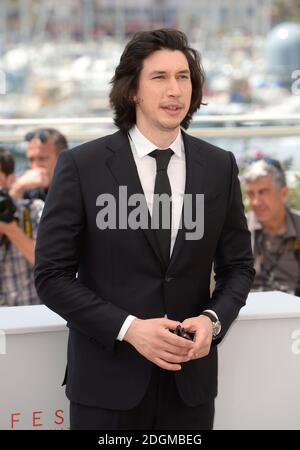 Adam Driver beim Besuch der Paterson Fotocall, gehalten im Palais De Festival. Teil der 69. Filmfestspiele von Cannes in Frankreich. Stockfoto