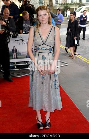 Emma Greenwell bei der Premiere von Love and Friendship UK im Curzon Mayfair, London. Bilddatum: Dienstag, 24. Mai 2016. Stockfoto