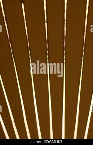 Nahaufnahme der LED-Lichter Band Stockfoto