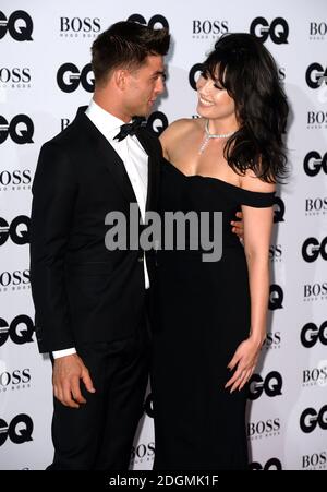 Daisy Lowe und Aljaz Skorjanec bei den GQ Men of the Year Awards 2016 in der Tate Modern, London. Stockfoto