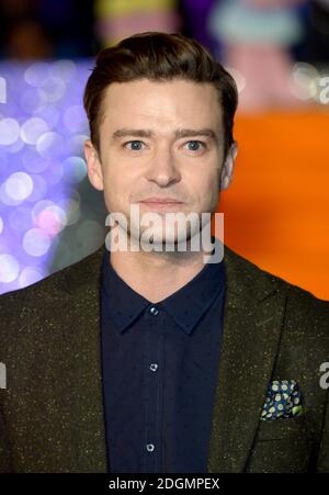 Justin Timberlake bei der Trolls-Sonderveranstaltung im Coca Cola London Eye an der Themse in London. Bilddatum: Donnerstag, 28. September 2016. Bildnachweis sollte lauten: Doug Peters/ EMPICS Entertainment. Stockfoto