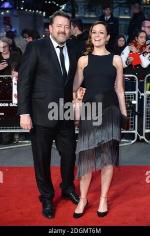 Guy Garvey und Rachael Stirling waren bei ihrer besten Premiere im Rahmen des London Film Festivals im Odeon Leicester Square in London. Bilddatum: Donnerstag, 13. Oktober 2016. Bildnachweis sollte lauten: Doug Peters/ EMPICS Entertainment. Stockfoto