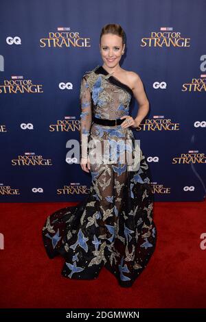 Rachel McAdams Teilnahme an der Doctor Strange Launch-Veranstaltung, die im The Cloisters in Westminster Abbey, London, stattfand. Bilddatum: Montag, 24. Oktober 2016. Bildnachweis sollte: Doug PetersEMPICS Entertainment Stockfoto