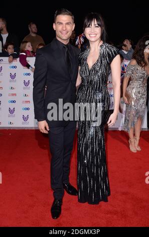 Daisy Lowe und Aljaz Skorjanec nehmen an den Pride of Britain Awards 2016 im Grosvenor House, Park Lane, London Teil. Bildnachweis sollte lauten: Doug Peters/EMPICS Entertainment Stockfoto