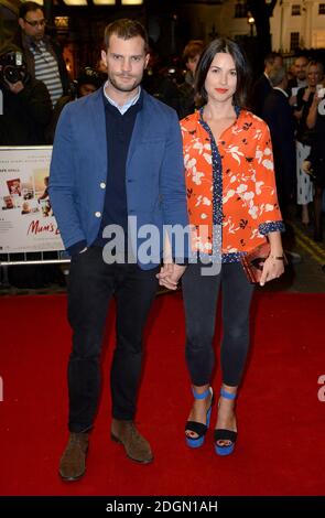 Jamie Dornan und Amelia Warner bei der britischen Premiere von Mom's List im Curzon Cinema, London. Bildnachweis sollte lauten: Doug Peters/EMPICS Entertainment Stockfoto