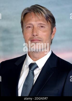 Mads Mikkelsen bei der Premiere von Rogue One: A Star Wars Story in der Tate Modern, London. Bild Kredit sollte lesen: Doug Peters/EMPICS Entertainment Stockfoto