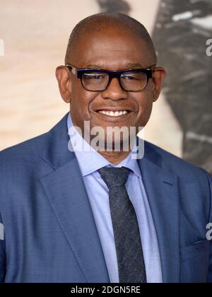 Forest Whitaker bei der Premiere von Rogue One: A Star Wars Story in der Tate Modern, London. Bild Kredit sollte lesen: Doug Peters/EMPICS Entertainment Stockfoto