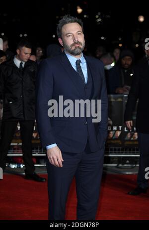 Ben Affleck bei der Live-by-Night-Premiere im BFI Southbank, London Stockfoto