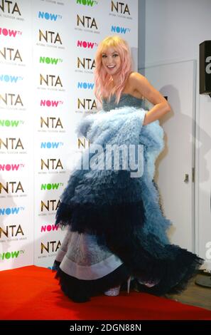 Helen George im Pressenzimmer bei den National Television Awards 2017 im O2, London. Bildnachweis sollte lauten: Doug Peters/EMPICS Entertainment Stockfoto