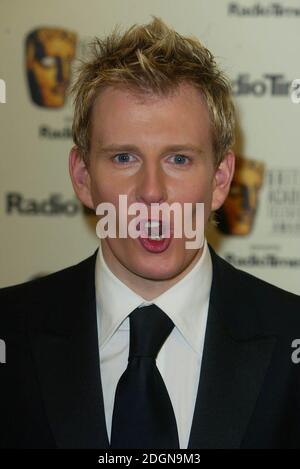 Patrick Kielty fotografiert bei den BAFTA Television Awards im Londoner Palladium. Headshot witziger Ausdruck Â©doug peters/allaction.co.uk Stockfoto