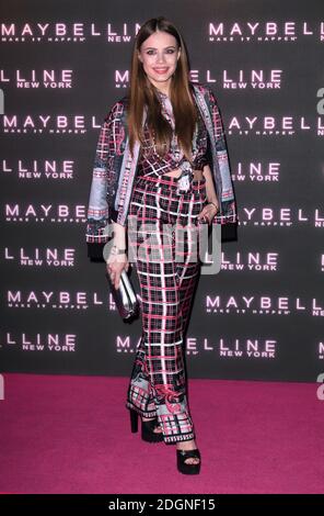 Xenia Tchoumitcheva Ankunft im Maybelline Bring On The Night Party, The Scotch of St James, London. Bildnachweis sollte lauten: Doug Peters/ EMPICS Entertainment Stockfoto