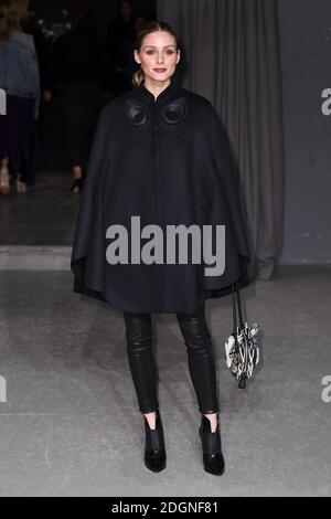 Olivia Palermo Teilnahme an der Burberry London Fashion Week Show im Makers House, Manette Street, London. Bildnachweis sollte lauten: Doug Peters/ EMPICS Entertainment Stockfoto