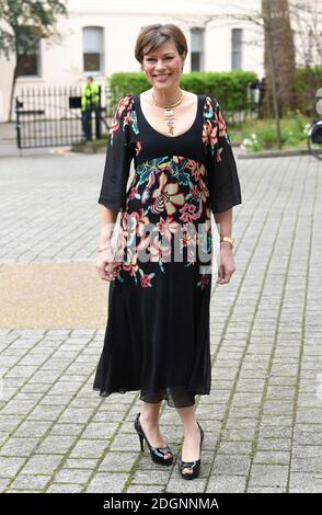 Kate Silverton besucht Catherine, die Herzogin von Cambridge, das Royal College of Obstetricians and Gynecologists, um vor dem Muttertag mit Best Beginnings and Heads Together, Regents Park, London, Filme zur psychischen Gesundheit von Müttern zu veröffentlichen Stockfoto