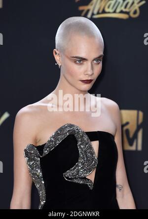 Cara Delevingne bei den MTV Movie and TV Awards 2017 im Shrine Auditorium in Los Angeles, USA. Bildnachweis sollte lauten: Doug Peters/EMPICS Entertainment. Stockfoto