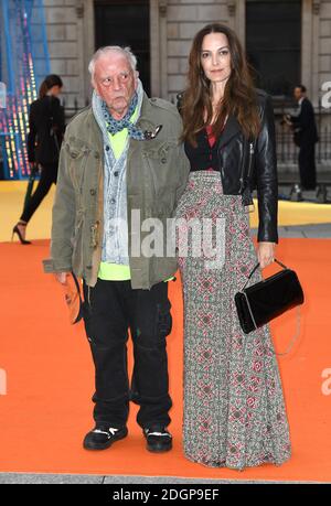 David Bailey und Frau Catherine Dyer kommen zur Royal Academy of Arts Summer Exhibition Preview Party 2017 im Burlington House, London. Bildnachweis sollte lauten: Doug Peters/EMPICS Entertainment Stockfoto