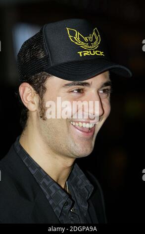 Darius Danesh bei der "Herr der Ringe: Die Rückkehr des Königs"-Premiere auf dem Leicester Square in London. Â©doug peters/allactiondigital.com Stockfoto