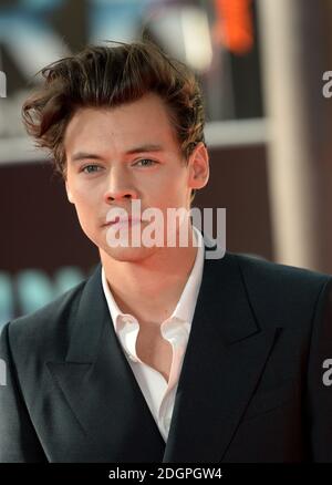 Harry Styles bei der Weltpremiere von Dunkirk, die im Odeon-Kino am Leicester Square in London stattfand. Das Copyright für Fotos sollte Doug Peters/EMPICS Entertainment lauten Stockfoto