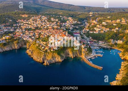 Vrbnik, Insel Krk Stockfoto